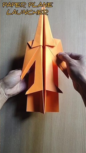 Making A Paper Plane Launcher #Papercrafts