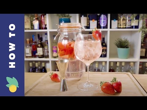 Make Your Own Strawberry Gin