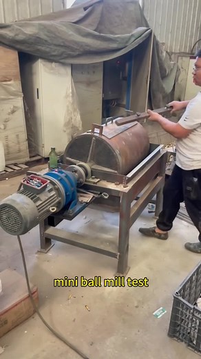 400*600 mini ball mill tast #ballmill #miniballmill #grindingmachine #grindingmiller #MineralProcessing #goldrush #fyp #yunhanmachinery