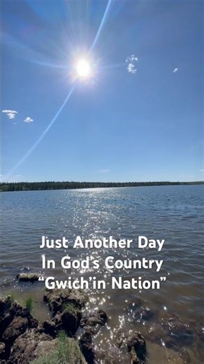Just Another Day In God’s Country “Gwich’in Nation” #enigmaticgwichin #gwichinnation #alaska #shorts