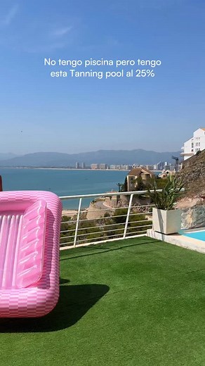 La opción perfecta si no tienes piscina, ideal para tomar el sol 🌞 sin pasar calor y ahora con descuento en nuestra web 🙌🏼 | Flamingueo