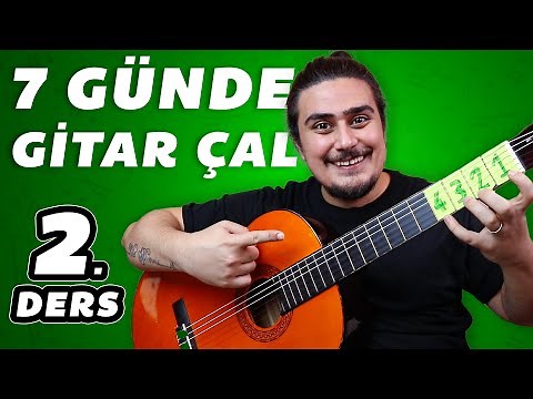 HOW TO PLAY GUITAR IN 7 DAYS - Guitar Lesson #2 (Solo and Tab)