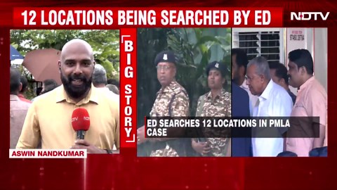 ED raid Vijayan | Ex-Kerala Chief Minister Pinarayi Vijayan's house raided by probe agency