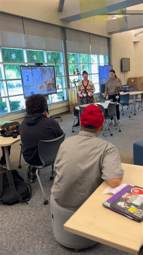 La Vista/La Sierra High School on Instagram: "The Fullerton Public Library hosted an Elf on a Shelf activity with a twist— place him on the tallest tower you can build! #connecttoinspire #fjuhsd #connectedstudents #elfonashelf #library"