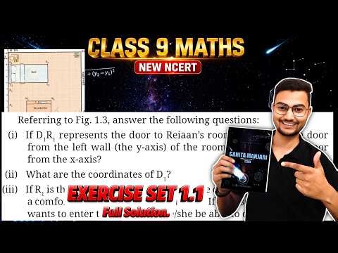 Coordinate Geometry Class 9 - Exercise Set 1.1 Full Solution 🤯 | New NCERT Maths | MD Sir