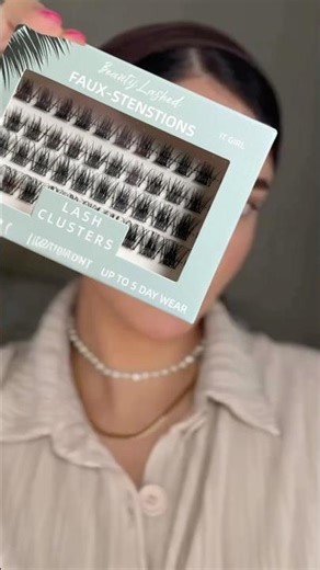 🫰Lashes As Unique As You! FAUXSTENSIONS A new generation of DIY lashes 💁‍♀️