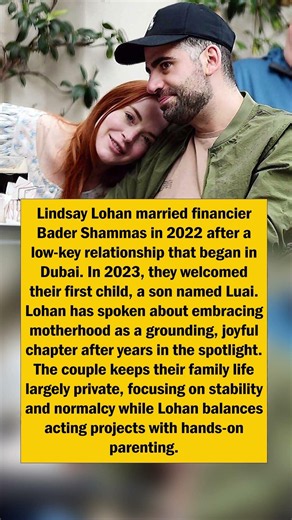 Lindsay Lohan’s New Mom Era