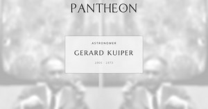 Gerard Kuiper Biography | Pantheon