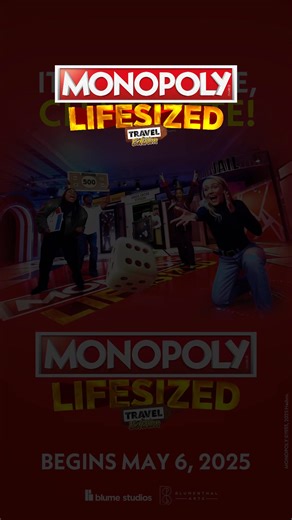 2.6K views · 19 reactions | Our Chief Community Impact and Partnership Officer Kristen Miranda stopped by Blume Studios to give us a sneak peek of the interactive MONOPOLY LIFESIZED: Travel Edition experience—and trust us, it’s as fun as it sounds!    The games begin TOMORROW! For tickets, visit: BlumenthalArts.org/Monopoly | Blumenthal Arts | Facebook