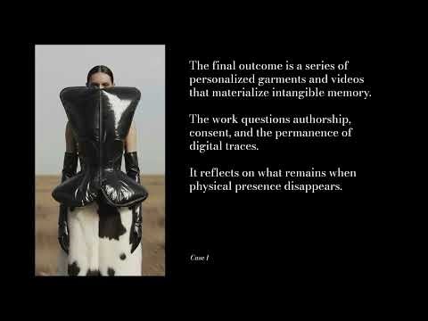 Maps Memory: AI-Generated Garments from Personal Geographies