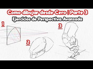 COMO DIBUJAR DESDE CERO | Clase 3 | Ejercicios de Perspectiva Avanzada