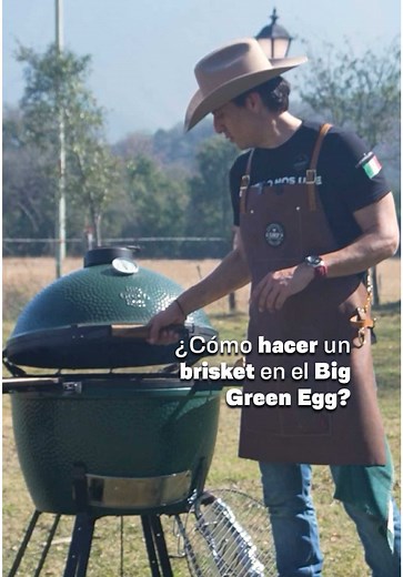 Cómo hacer brisket en Big Green Egg