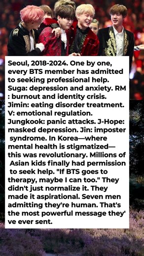 All 7 BTS Members Admitted They've Been in Therapy and Normalized Mental Health for Millions