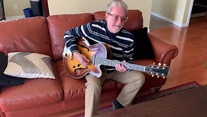 Martin Taylor Plays Barney Kessel’s guitar. | Martin Taylor