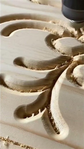 CNC wood engraving machine #shorts