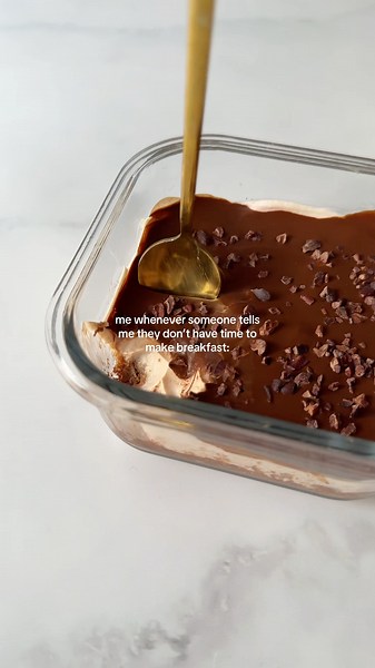 triple chocolate overnight weetbix 🤎 #overnightweetbix #weetbix #mealprep #breakfast