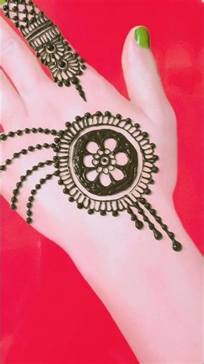 circle mehndi design easy and beautiful | new mehandi ke design | new mehndi design | mehndi