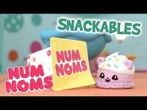 Num Noms | The Birthday Party | Snackables Cartoon Webisode | Episode 1