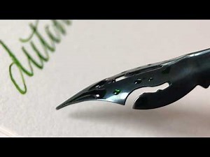 Ink Sampling with a Brause Dip Nib Pen