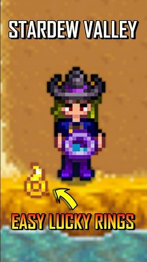 How To Easily Get Lucky Rings In Stardew Valley