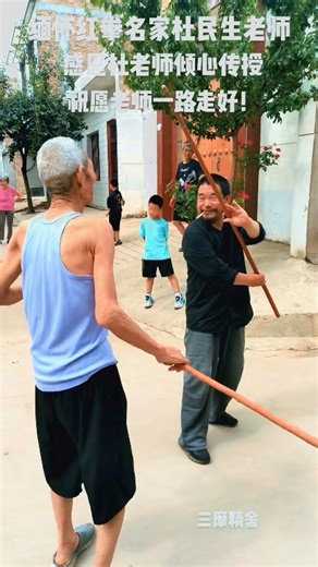 The Master with His Master #systema #kungfu #stick #spear #training #shorts #reels #themasters | Dhany Makita
