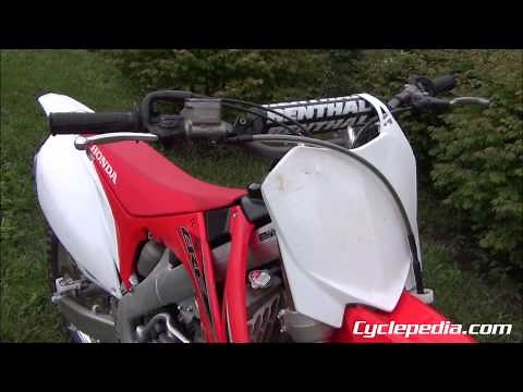 2012 Honda CRF250R Online Repair Manual by Cyclepedia