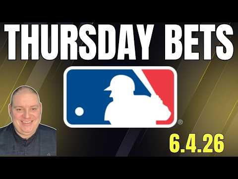 Thursday MLB Picks - 6/4/26 l Craig Trapp MLB Betting Picks & Predictions