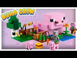LEGO Minecraft The Baby Pig House 21268 | Build Crew