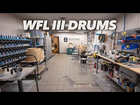 Bill Ludwig's New Drum Shop! (Factory Tour)