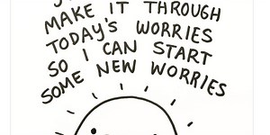 Enjoy these doodles about self-doubt and anxiety that are adorable and oh-so-relatable