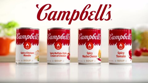 Campbell's Condensed Spicy Buffalo-Style Cream of Chicken Soup, 10.5 oz Can