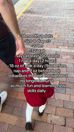 Little recap of baby life at 18 months ✨ #momtok #toddlertok #babytok #milestones #ftm