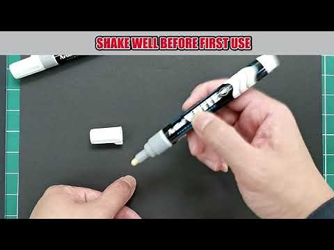 Artline White Permanent Marker 2.3mm