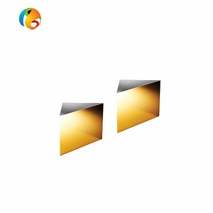 [Hot Item] Gold Hr Coated Optical Laser Line Right Angle Triangular Prism