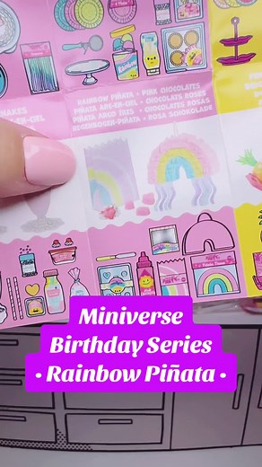 MiniVerse Birthday Series: Rainbow Piñata