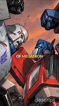 When Optimus Just Had Enough of Megatron #transformers #skybound #optimusprime #megatron