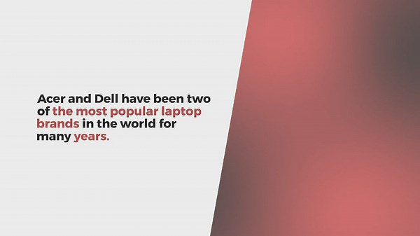 Acer Vs Dell Laptop