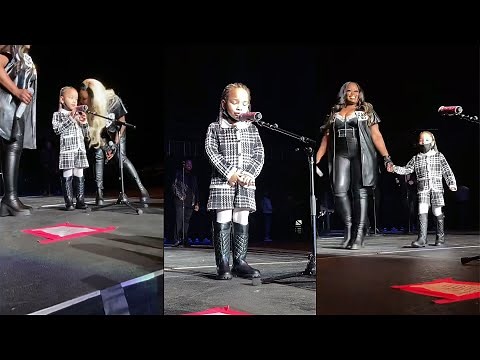 Tiny and T.I.'s Daughter Heiress Harris Performs On The Stage During Xscape's Concert!