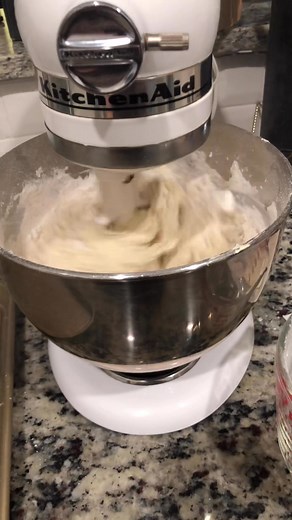 Mixing up our last batch of teacake dough for the evening! Make sure your ingredient are well incorporated before rolling out your dough! # # #foryoupagereels #foryoupage #teacakes #dough #blendingoodness #baking #bakingwithlove #homemade | Cakes & More Sweet Treats LLC | Facebook