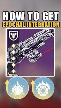 How to Get Epochal Integration? #destiny2