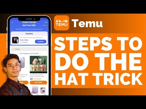 How To Do The Hat Trick On Temu !