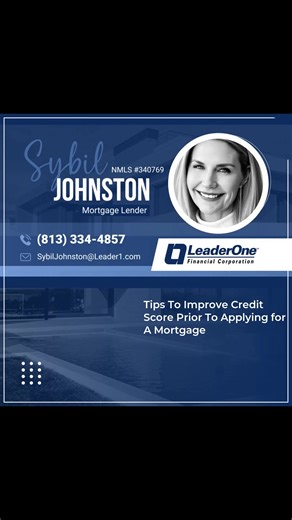 Tips To Improve Credit Score Prior To Applying for A Mortgage Let’s connect and talk about the latest insights in the industry! #floridahomes #floridahousing #floridahouses #floridarealestate #floridarealestateagents #floridahomebuying #floridahousingprices #home #homebuyers #housingmarket