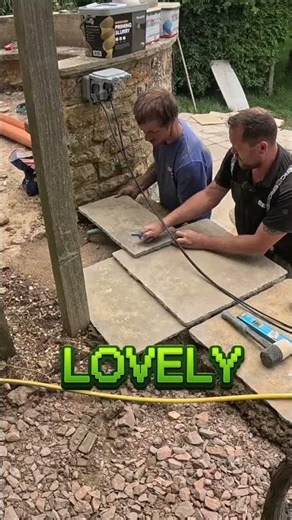 How to Mark a Curved Slab Cut Without a Tape Measure | Builder Tip