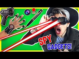 TESTING REAL SPY GADGETS!