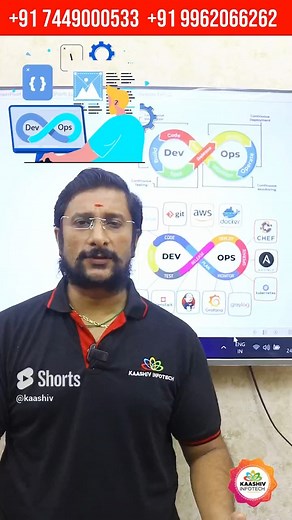 🔥Devops in Tamil 🚀Devops roadmap Tamil #devops #devopsintamil #devoproadmap For Join Course or Queries Contact: 91 7449000533, 91 9962066262 ➡️ 📞Whatsapp Link 1 : https://wa.link/k6py87 📞⬅️ ➡️ 📞Whatsapp Link 2 : https://wa.link/rauc5b 📞⬅️ Apply for Course : https://www.kaashivinfotech.com/apply/?ref=SHORTS | KaaShiv InfoTech Company