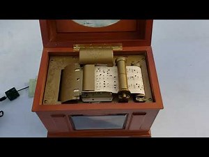 Mr Christmas Music in Motion Card Punched Music Box. worked and for sale on eBay