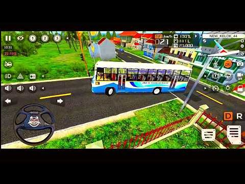 Kolli Hills Hairpin Bend| Bus Video Game| TNSTC Bus Dangerous Turning Bend Road| Games