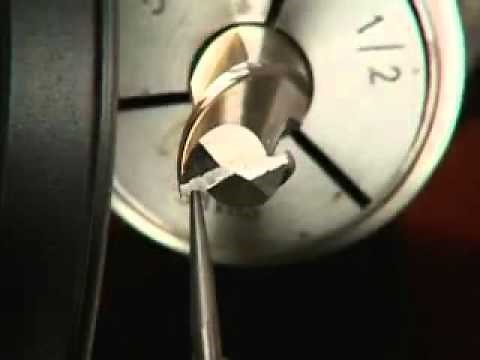 Step 1 - Set the Stylus: Darex E90 End Mill Grinder And Sharpener