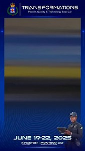 The JCF Physical Education Unit is showing us exactly what they’re made of! Think you have what it takes to pass the fitness test? Come find out! #JCFTransformationsExpo2025 #AForce4Good #PQT #People #Quality #Technology | Jamaica Constabulary Force