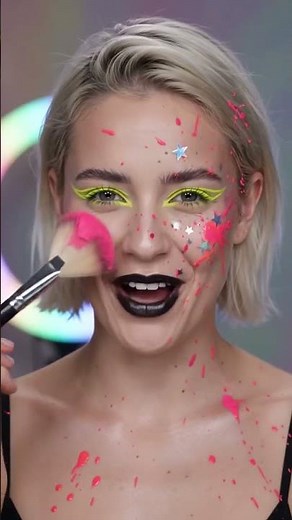 crazy makeup totorial #makeup #for #music #latestinbeautylineupproducts